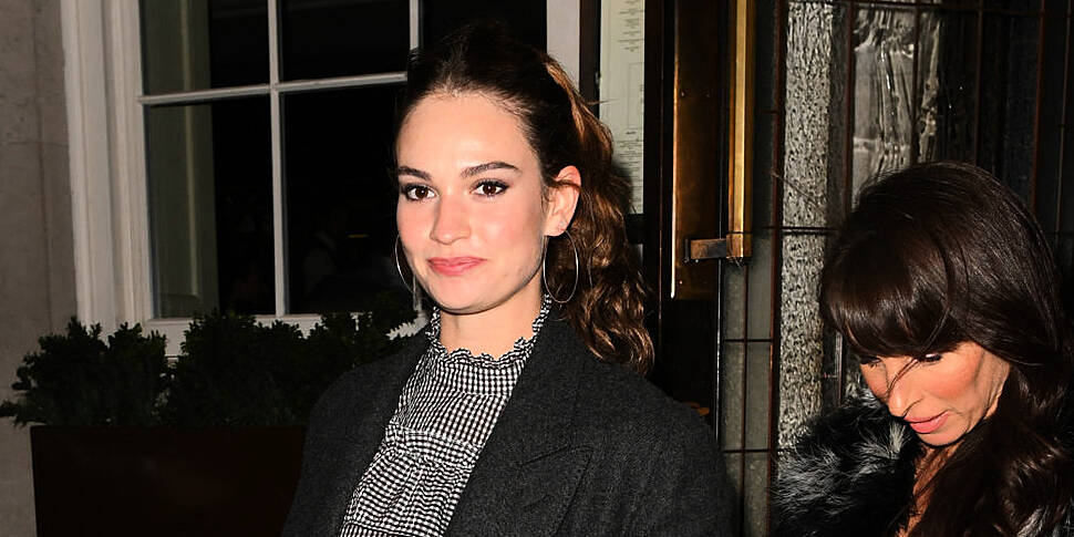 Lily James Says There's 'A Lot...