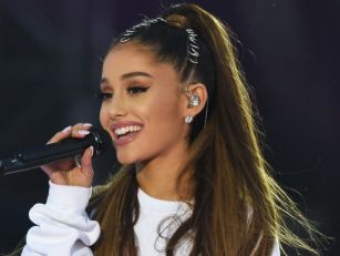 Ariana Grande looks glam in a $9,200 coat after being forced to cancel  shows due to sinus infection