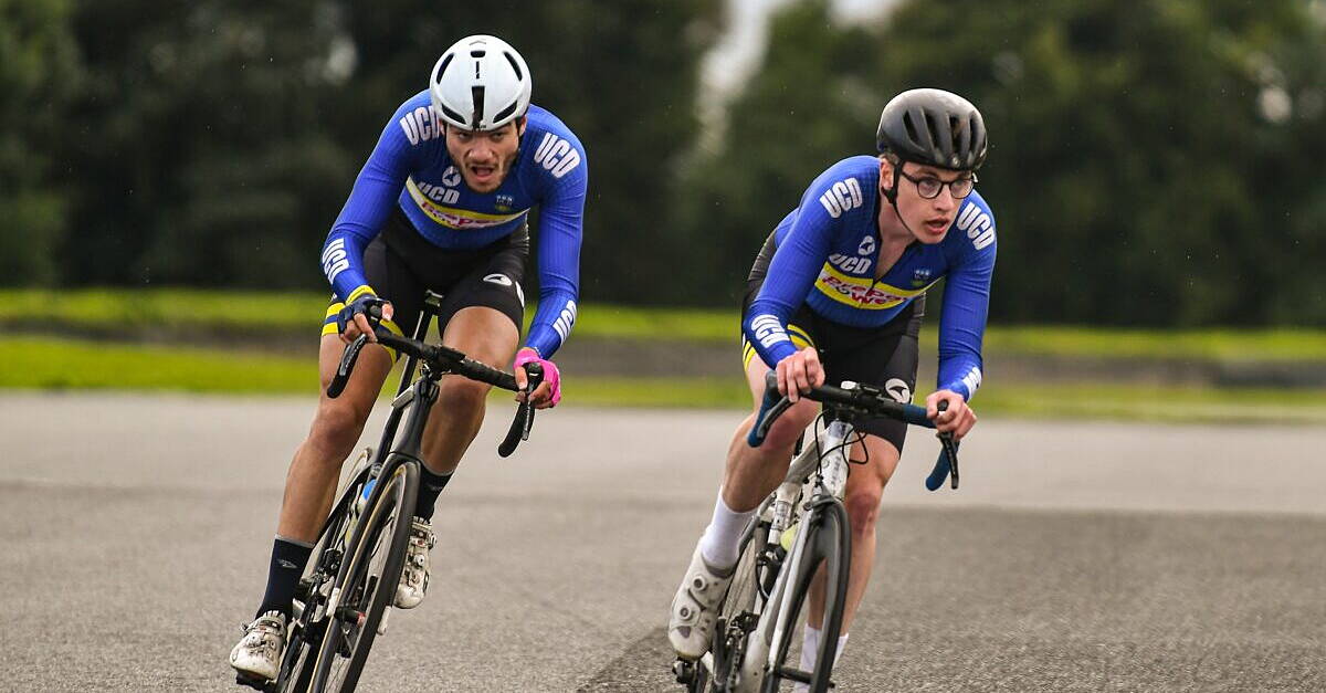 George Murnane UCD's Kenny and Murnane go through the field at Mondello Series ...