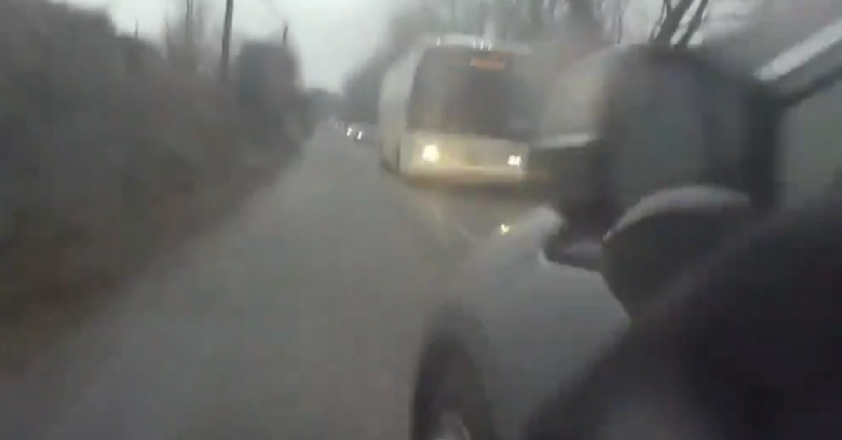 Irish cyclist's very close call with passing driver caught on camera ...