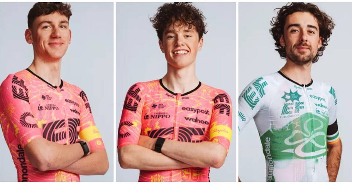 Archie Rider First look at Archie Ryan, Darren Rafferty as new World Tour riders ...