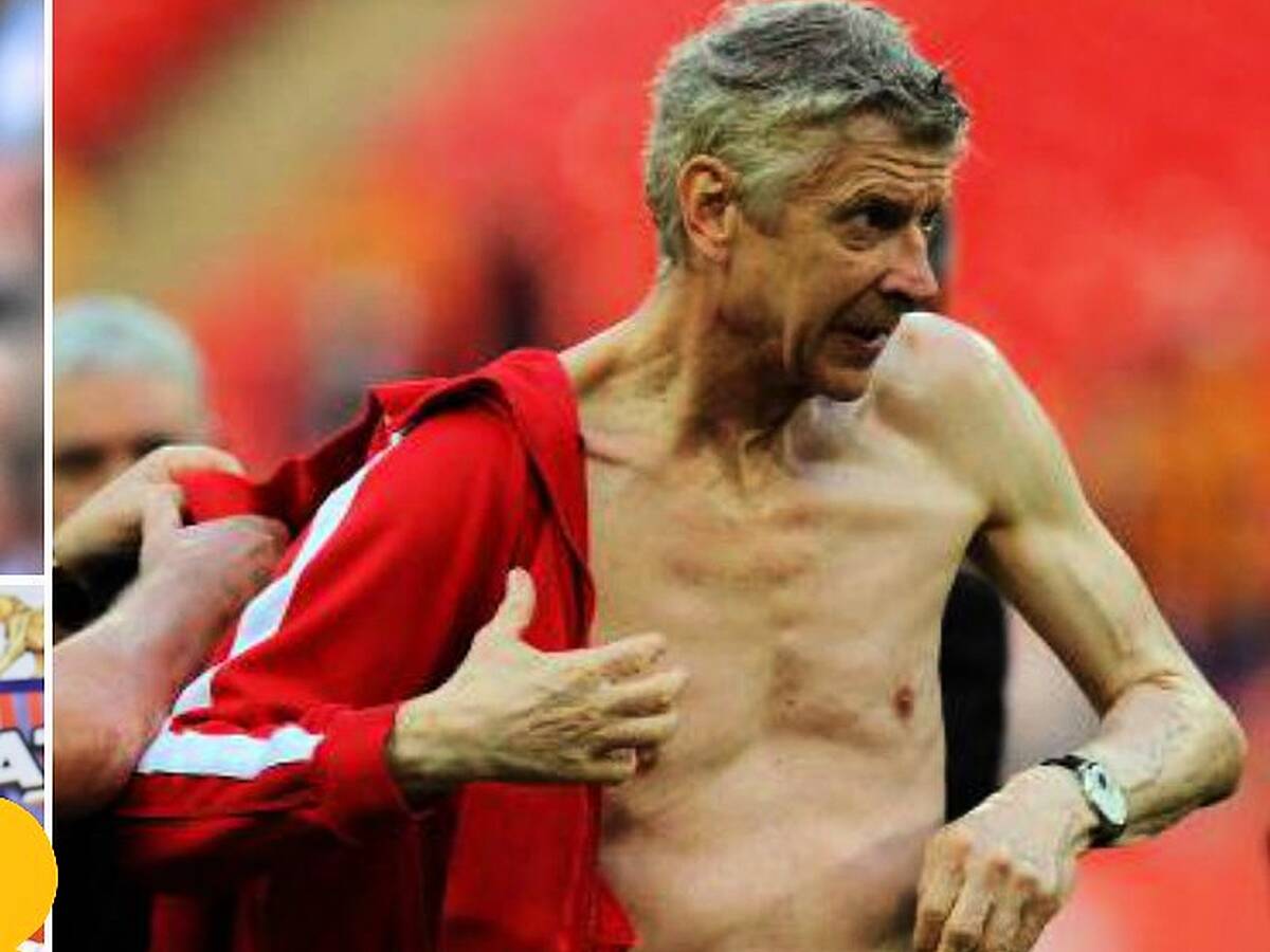 Gift Grub - Arsene Gets Naked!!!