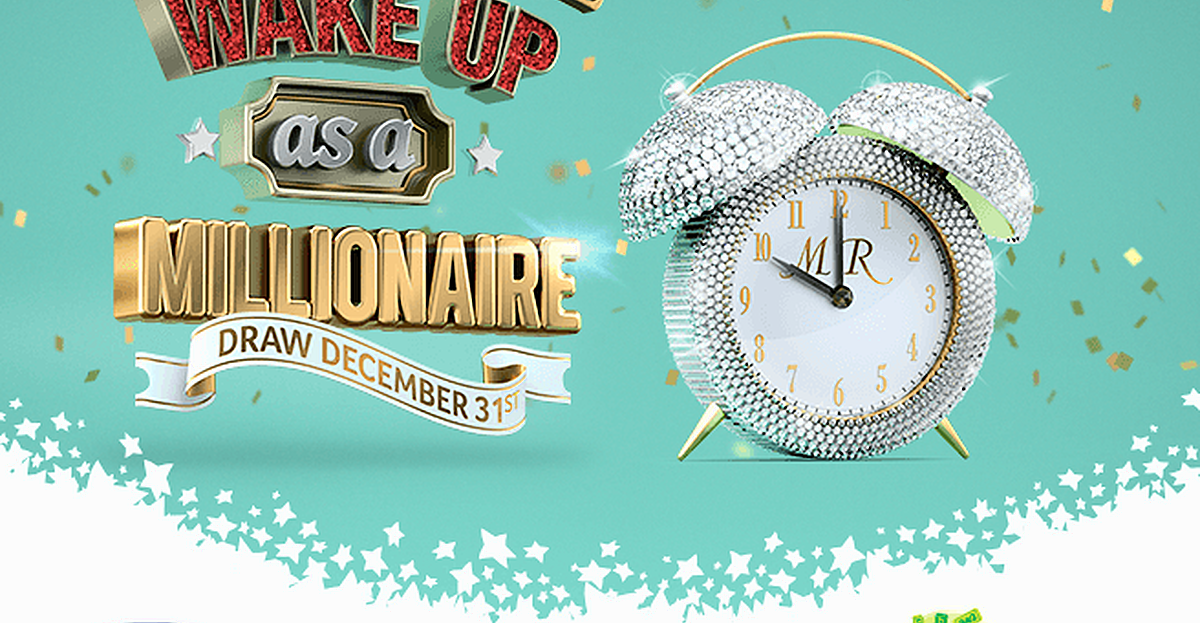 Christmas Millionaire Raffle from The National Lottery