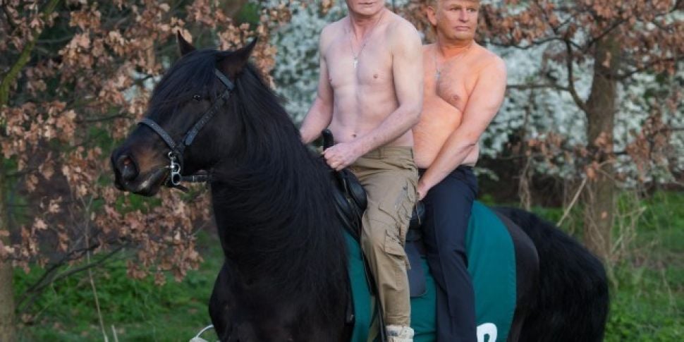 We did that Trump Putin riding horse shirt by Paradox Store - Issuu