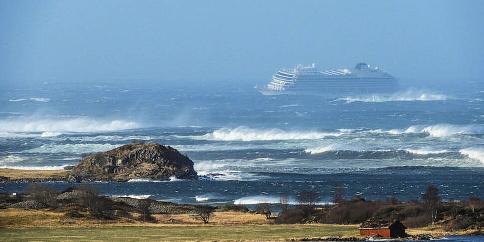 Viking Sky Cruise Ship Being E...