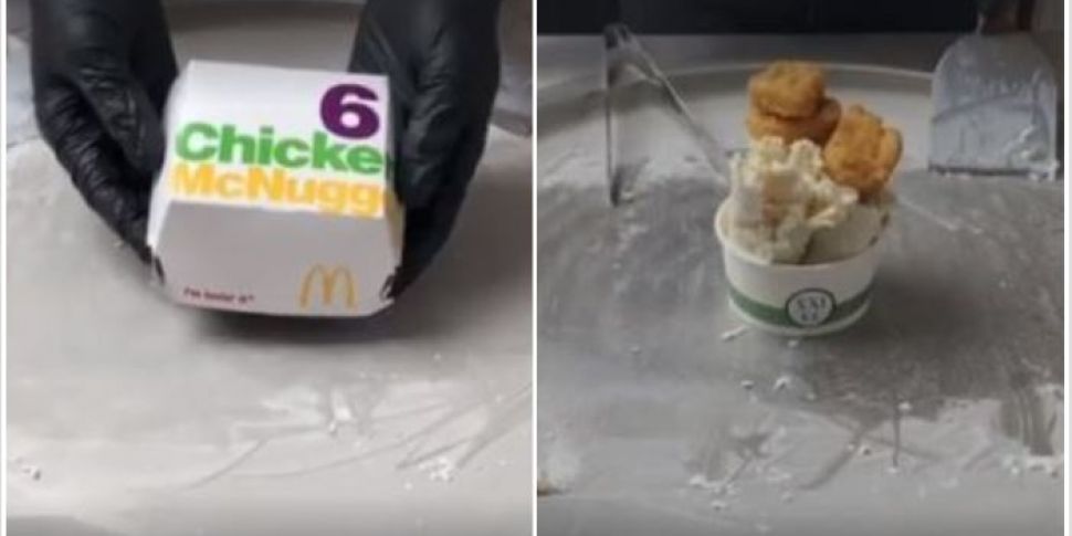 Chicken Nugget Ice Cream Exists in Ireland