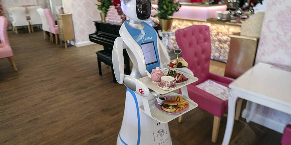 English Tea Rooms Hire Robot '...