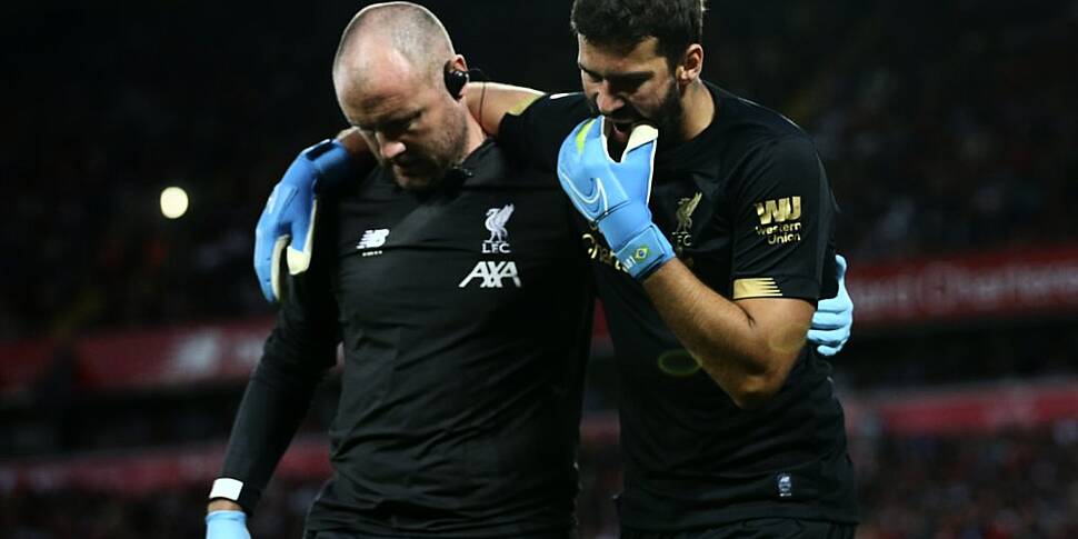 Liverpool without Alisson for...