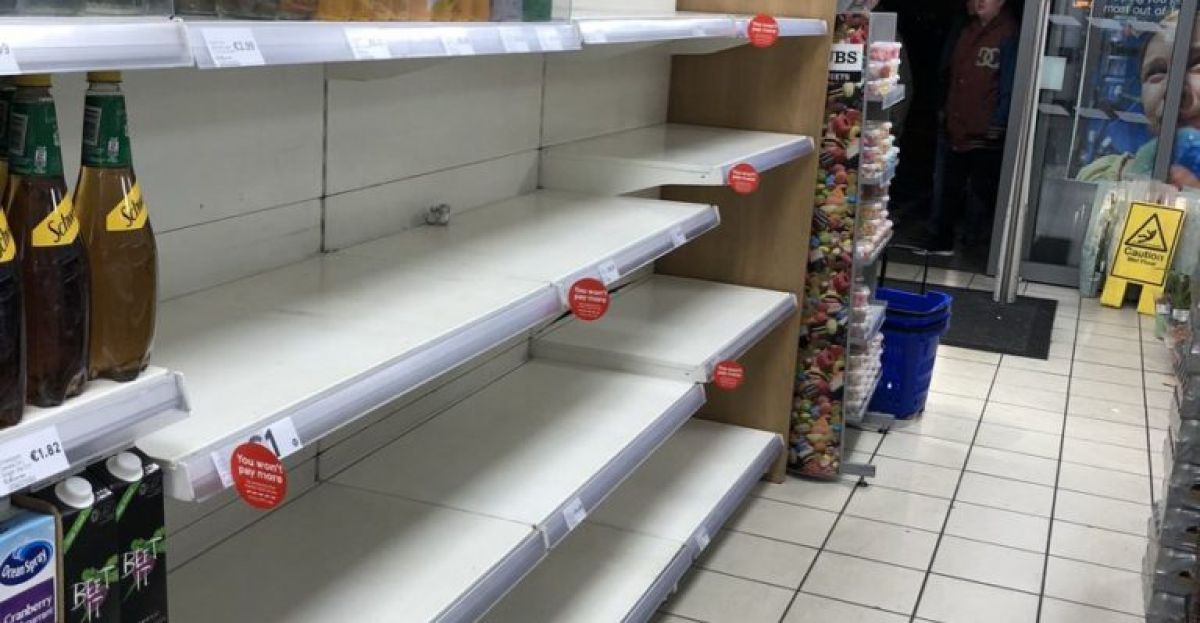 Bottled Water Selling Out In Dublin With Boil Notice In Place