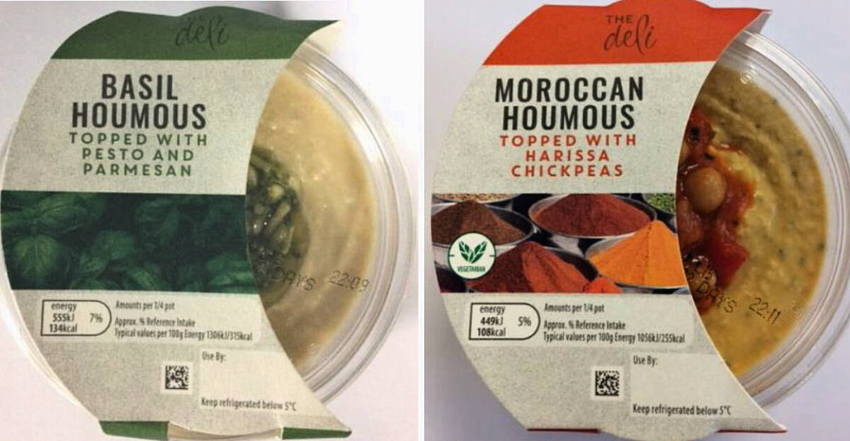 Aldi Extends Houmous Recall