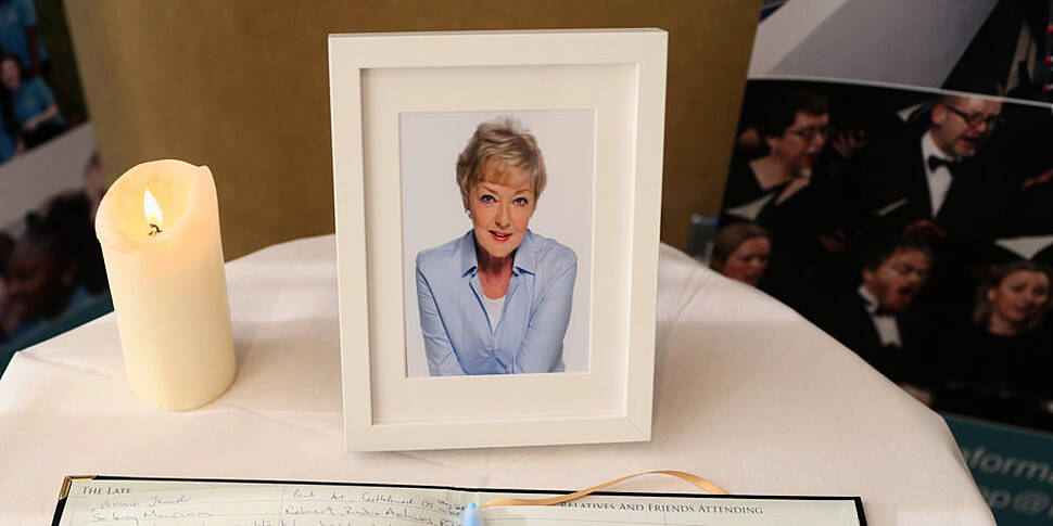Hundreds Of Mourners Gather Fo...