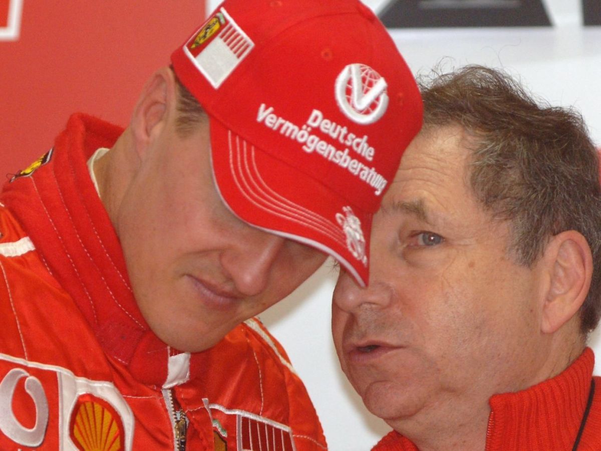 Michael Schumacher Is Fighting For His Health According To Former Ferrari Ceo Jean Todt [ 738 x 1200 Pixel ]