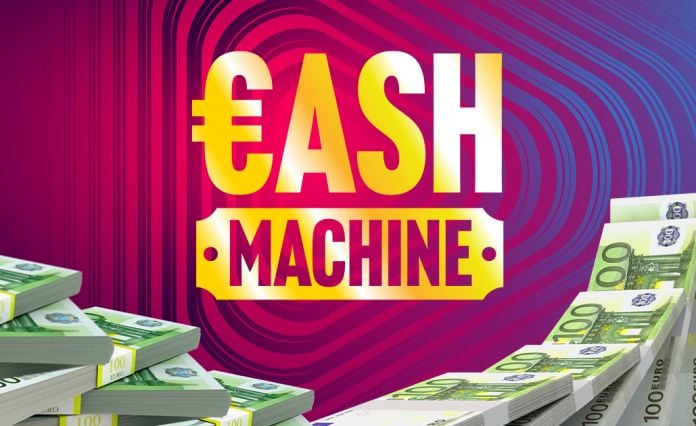 Win big money on the Cash Mach...