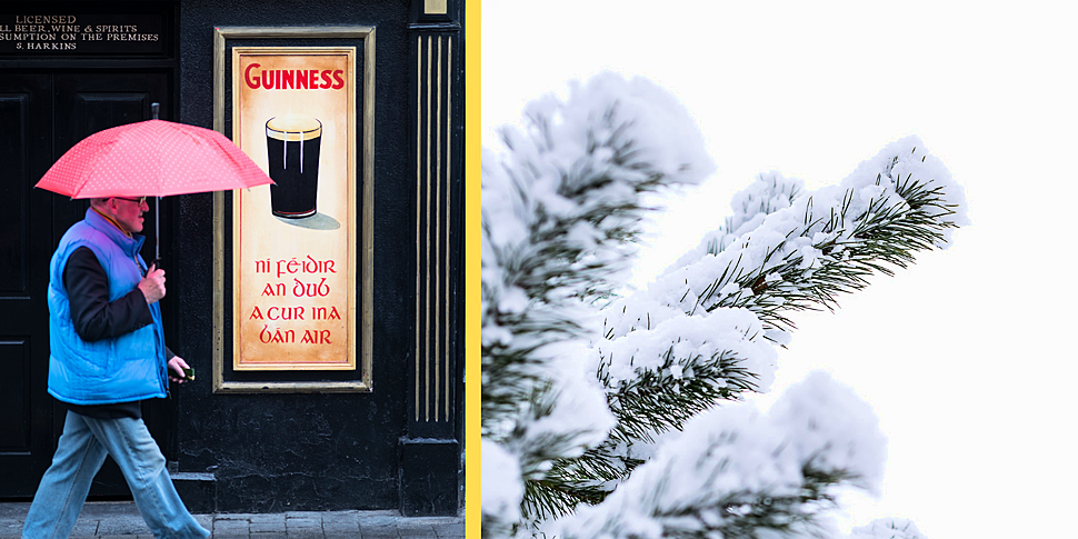 Wet Christmas More Likely Than A White One, According To Met Eireann