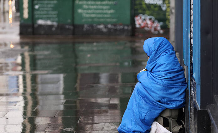 Homeless Figures Still 17% Hig...