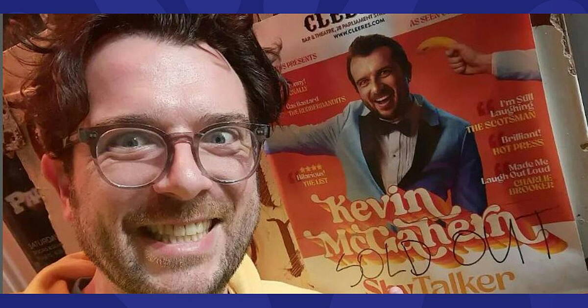 Comedian Kevin McGahern Says His Stand Up Show Is Basically Him Giving Out About His Kids - Vimarsana News