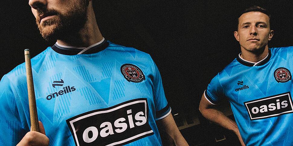 Bohemians Announce Oasis Jerse...