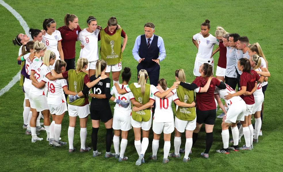 Phil Neville guided England to the World Cup semi-finals 