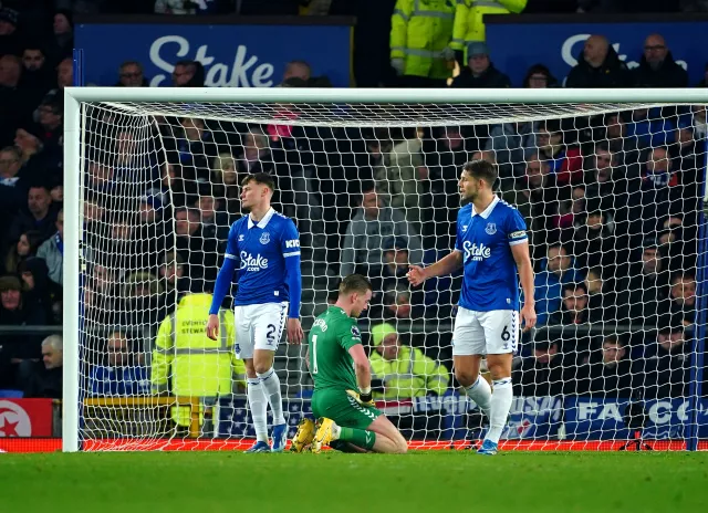 Everton were left dejected as Anthony Martial's goal wrapped up victory