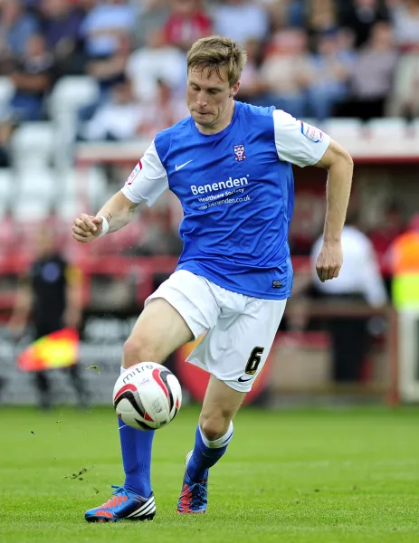 Former York defender Daniel Parslow was forced to retire after suffering a concussion xeter City v York City – St James’ Park