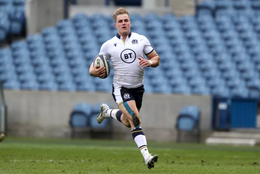 Scotland’s Duhan Van Der Merwe had a tournament to remember