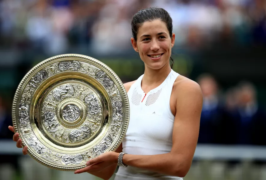 Spaniard Garbine Muguruza claimed the Wimbledon title in 2017