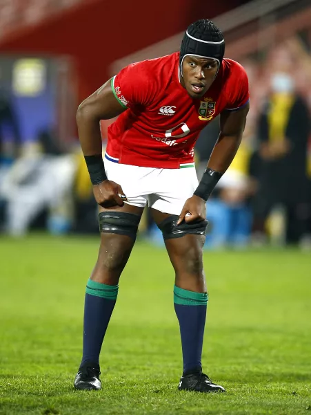 Maro Itoje was named man of the match for the second Test