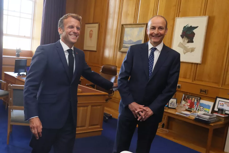 President Emmanuel Macron’s visit to Ireland