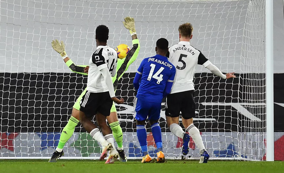 Kelechi Iheanacho scores for Leicester