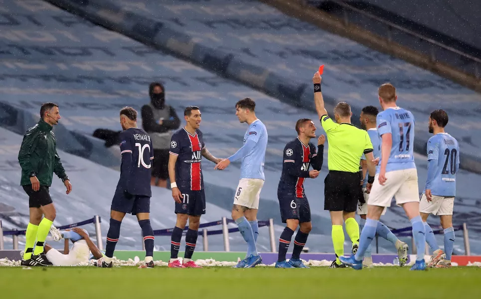 Manchester City v Paris Saint-Germain – UEFA Champions League – Semi Final – Second Leg – Etihad Stadium