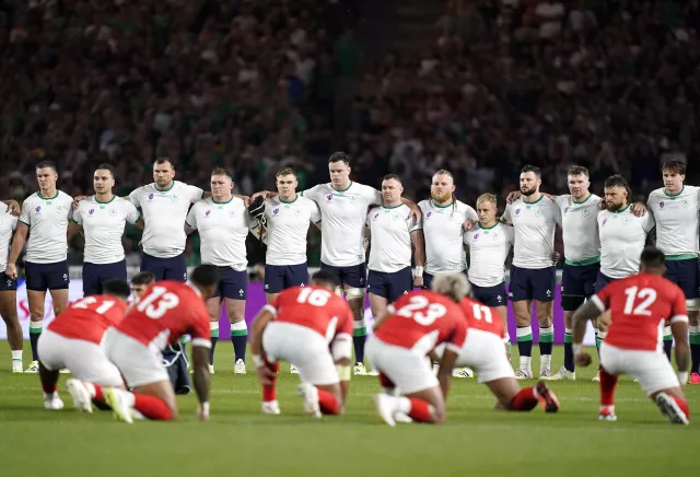 Ireland defeated Tonga on Saturday following victory over Romania
