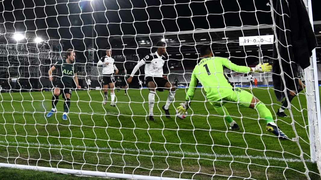 Tottenham took the lead in the 20th minute through Tosin Adarabioyo's own goal 