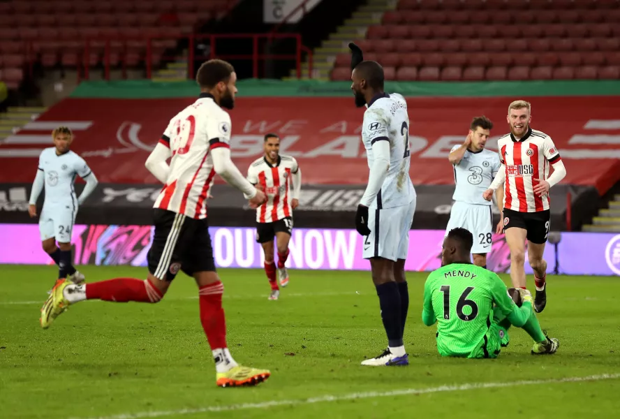 Antonio Rudiger reacts after scoring an own goal