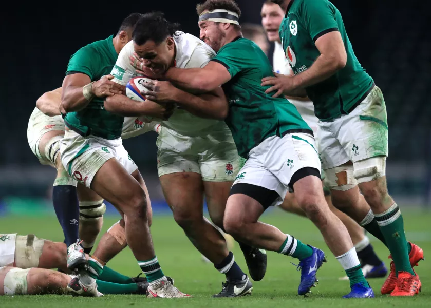 Ireland struggled to contain England at Twickenham 