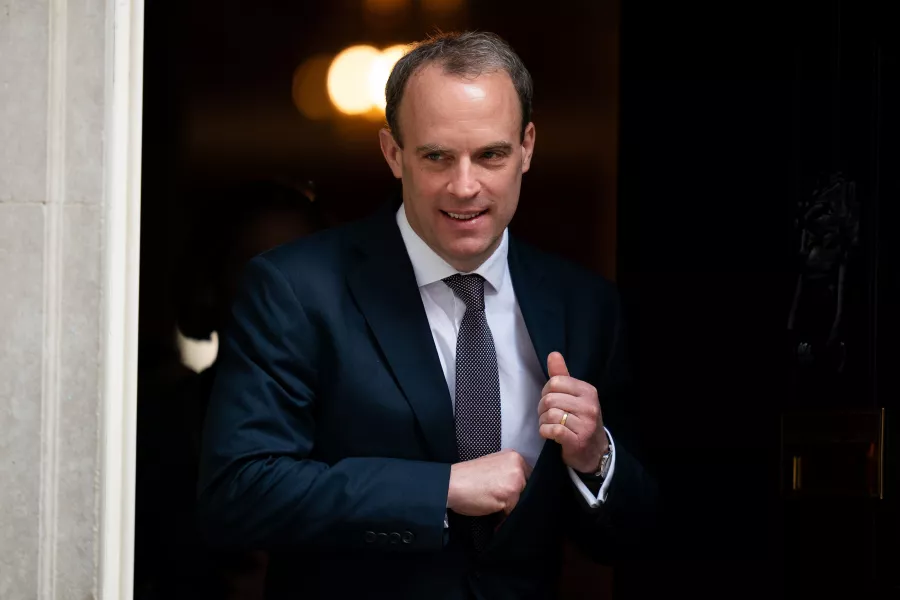 Foreign Secretary Dominic Raab