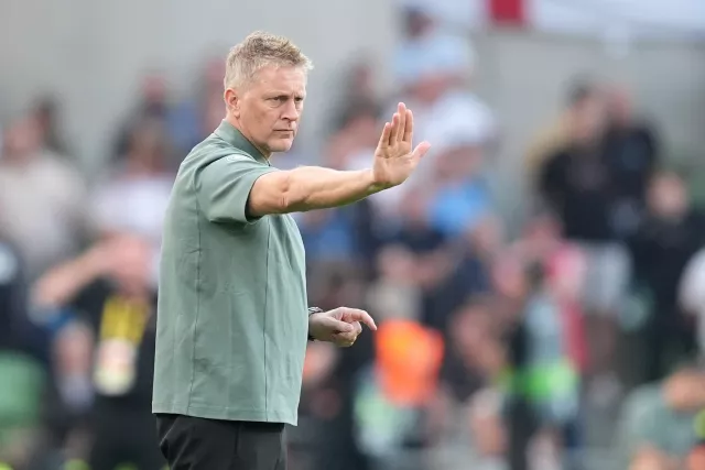 Republic of Ireland manager Heimir Hallgrimsson during the Nations League Group B2 defeat by England