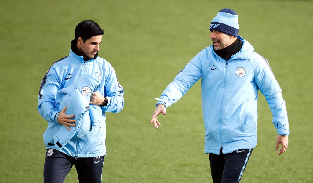 Arteta was part of the Manchester City Amazon documentary.