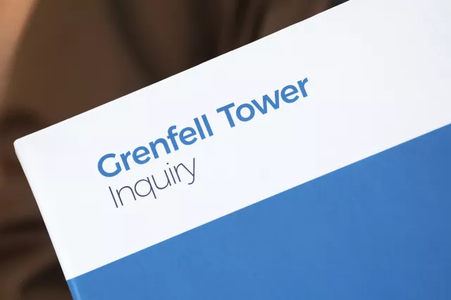 A copy of the Grenfell Tower Inquiry report