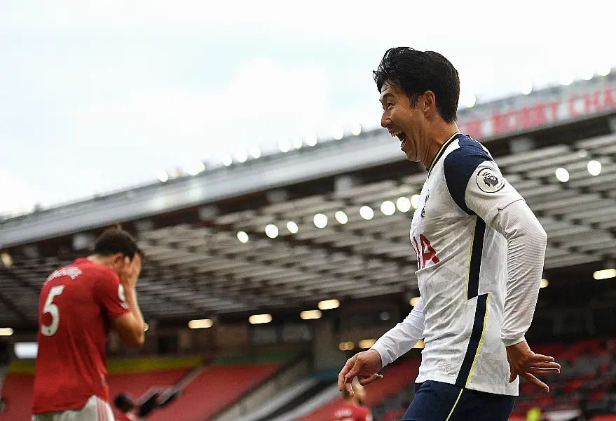 Tottenham ran amok at Old Trafford at the start of October