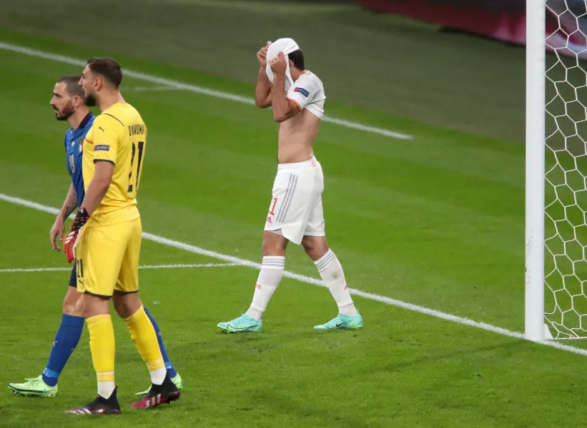 Italy v Spain – UEFA Euro 2020 – Semi Final – Wembley Stadium