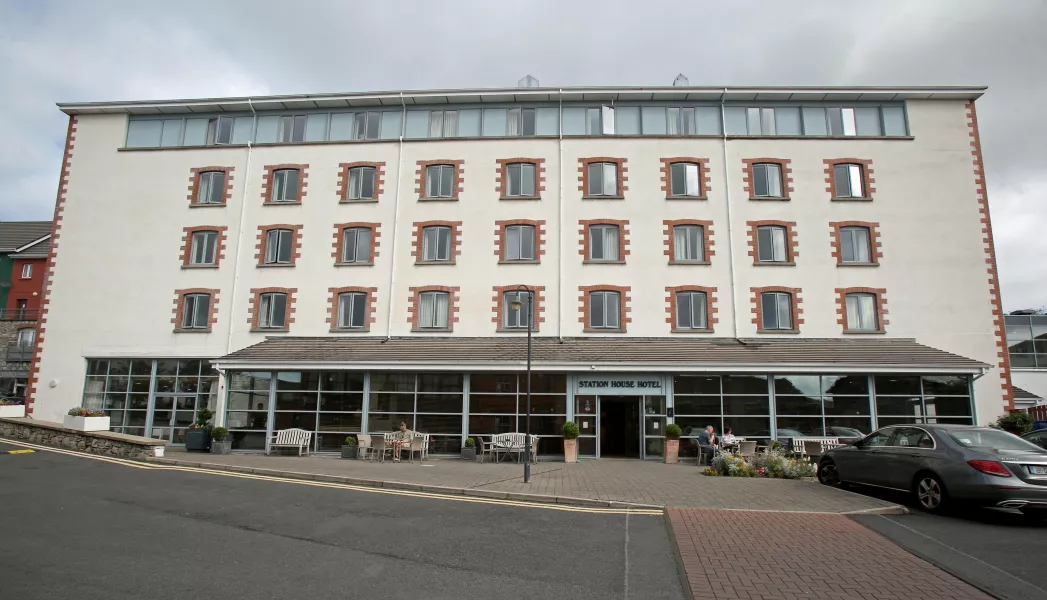 The Station House Hotel in Clifden, Co Galway, Ireland (Henry Marzouk/PA)