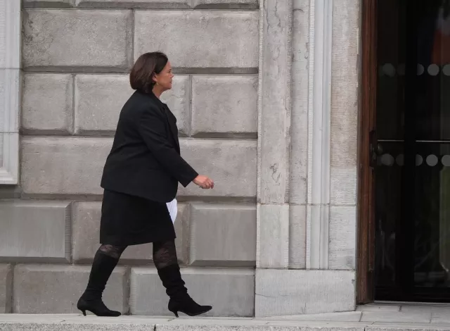 Sinn Fein’s President Mary Lou McDonald