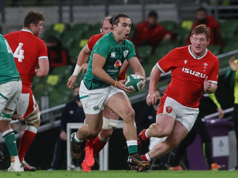 James Lowe says try-scoring Ireland debut ‘means the world’