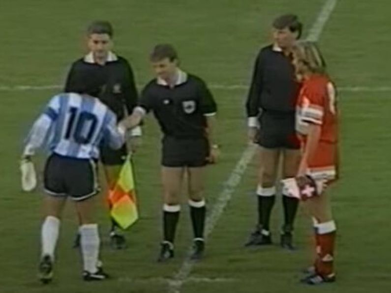 Irish referee recalls being on end of the 'odd rant' from Maradona