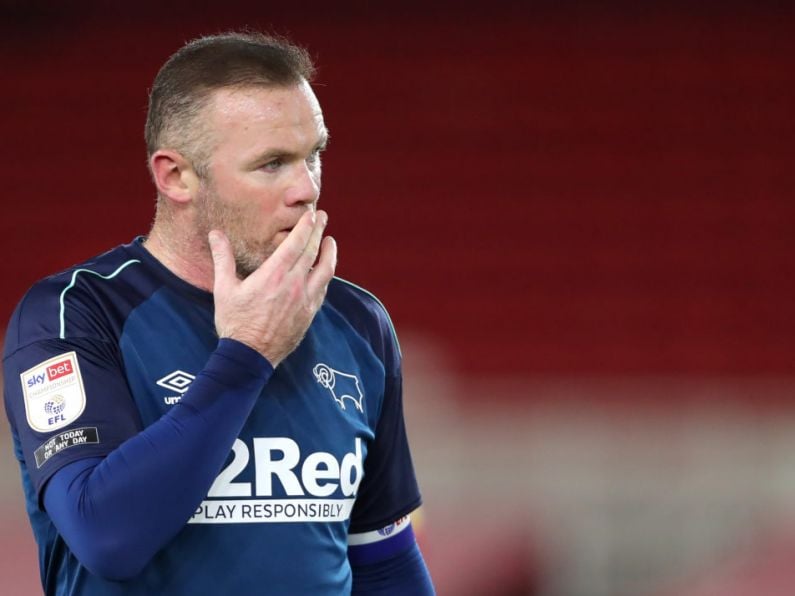 Wayne Rooney to take sole charge of Derby against Wycombe on Saturday