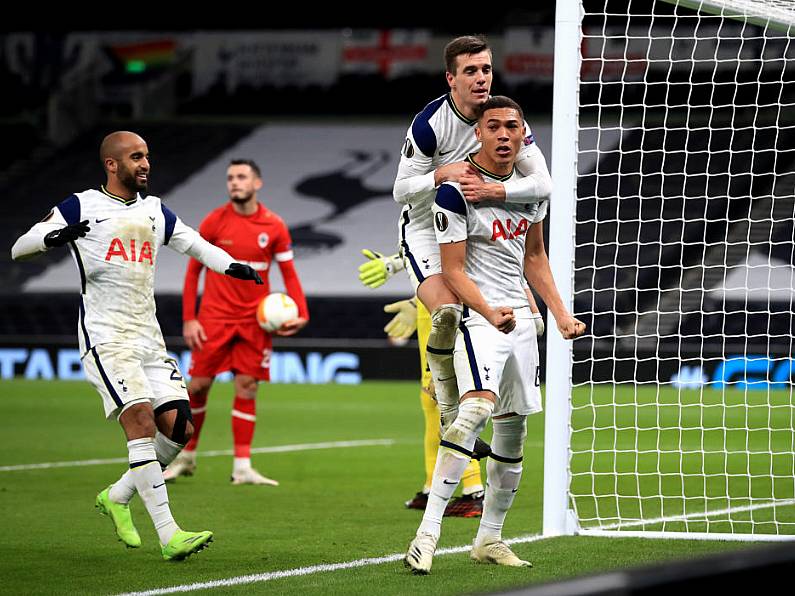 Tottenham secure top spot with Europa League victory over Royal Antwerp