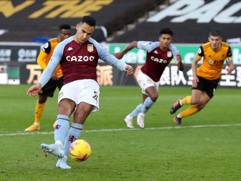 Anwar El Ghazi snatches Villa win with injury-time penalty at Wolves