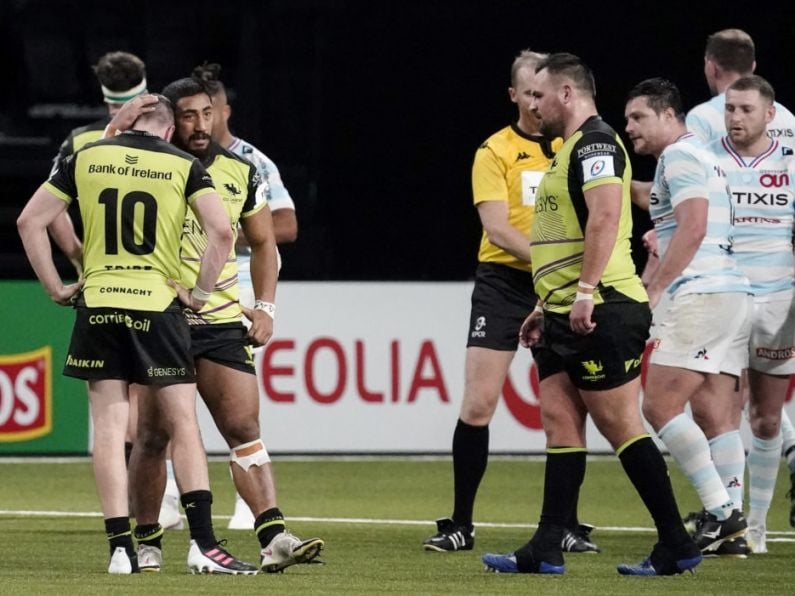 Connacht suffer narrow defeat to Racing 92 in Champions Cup opener