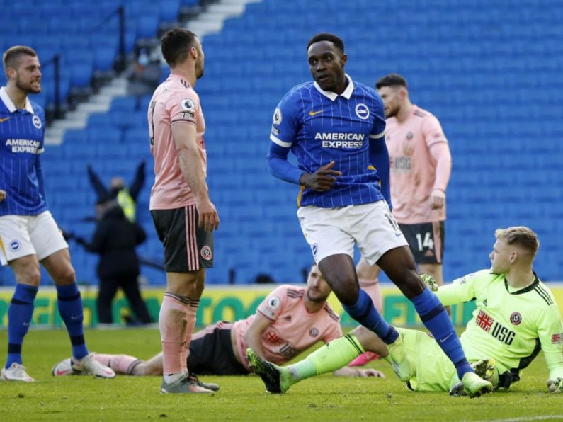 Late Danny Welbeck goal denies Sheffield United a first Premier League victory