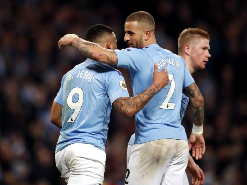 Manchester City pair Gabriel Jesus and Kyle Walker return positive Covid tests